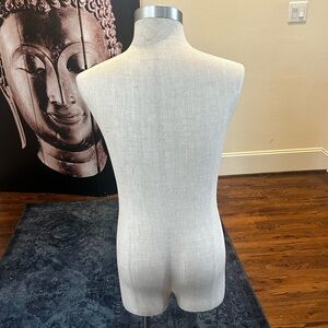 Male:  Half- Mannequin form